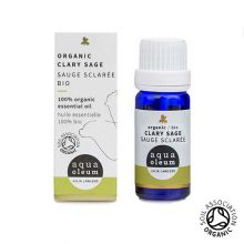 aqua oleum, Organic Clary Sage Essential Oil, 10ml